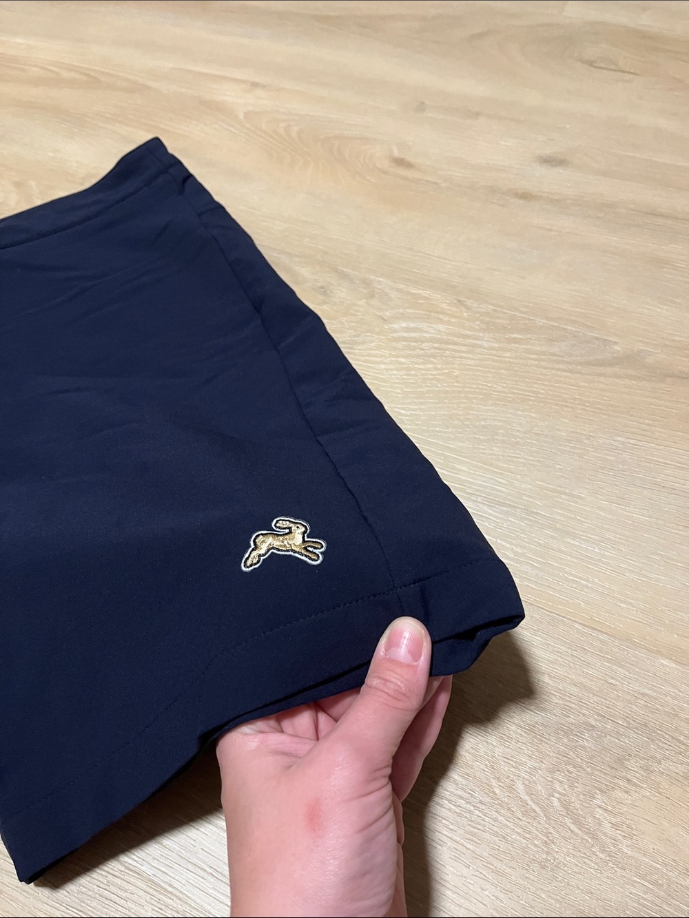 Tracksmith Navy Mens Shorts Size 34 - Picture 2 of 9